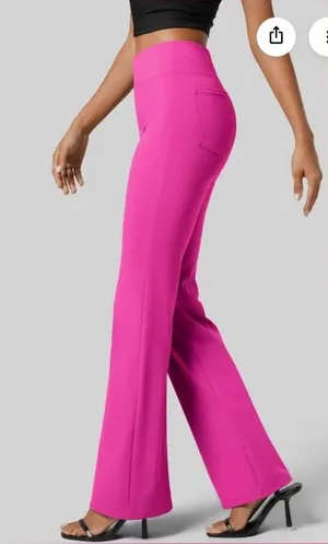 Halara Flex High Waisted Side Pocket Slight Flare Work Pants Size Medium Tall thumbnail 1