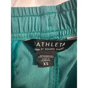 Athleta Marin 5" Board Shorts Womens XS Green Swim‎ Shorts thumbnail 3