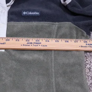 Columbia Benton Springs Snap Fleece Pullover Womens XS‎ Grey Green AL1302 thumbnail 8