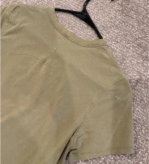 Lululemon Cotton Cropped Tee thumbnail 4