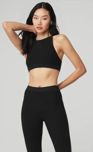 Alo Alosoft Iconic 90's Bra - Black XS NWT ( SOLD OUT) thumbnail 3