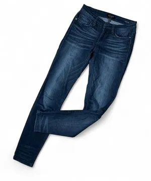 Judy‎ Blue Womens Jeans Size 5/27 Dark Wash Skinny Jeans Comfort Stretch Denim thumbnail 1