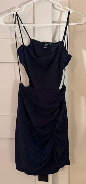 Windsor Navy Blue Dress Sparkly thumbnail 1