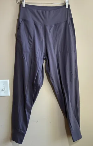 Unbranded High Rise Jogger Size 6 Purple Womens Polyester Blend thumbnail 1