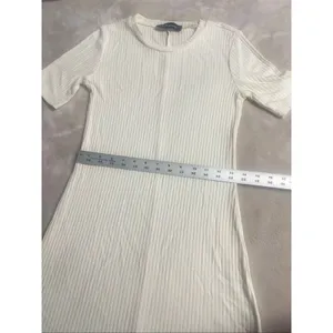 Reformation Banbrook Women’s Small Cream Short Sleeve Mini Dress A Line thumbnail 8