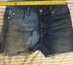 7 for all mankind Jeans Shorts Size 28. Waist: 28 inches thumbnail 1