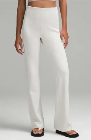 Ribbed Lululemon Softstreme Flared Pants thumbnail 1