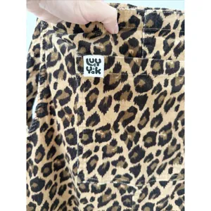 Lucy & Yak Leopard Corduroy Dungarees US 20R thumbnail 6