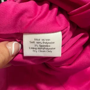Katie May Damn Gina Low Back Gown dress in electric pink WOMENS SMALL thumbnail 8