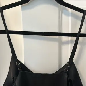 Missguided black satin silky 2 piece pajama set thumbnail 7