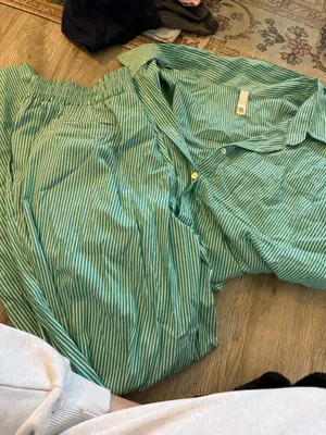 Green stripped set Size M thumbnail 2
