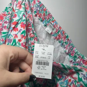 NWT J.Crew Womens Floral Bubble Hem Skirt White Pink Green Size S cottage 2024 thumbnail 4