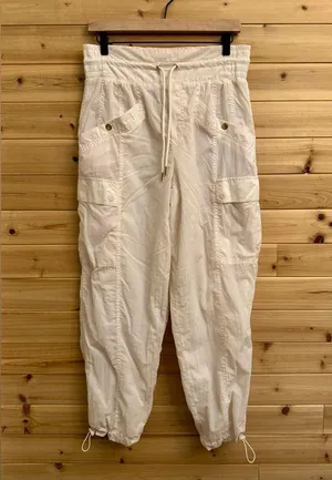 Athleta Alicia Keys Size 8 Keys High Waist Nylon Utility Jogger Cargo Pants thumbnail 1