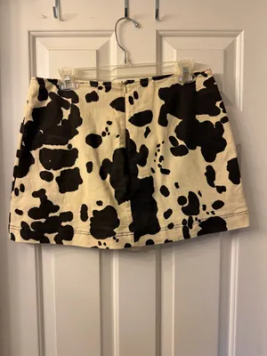 Cow print skort thumbnail 2