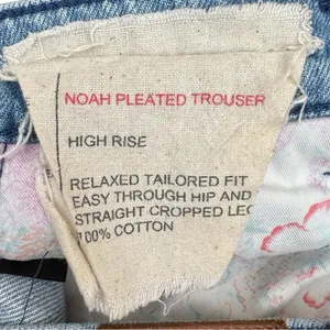Johnny Was Noah Pleated High Rise Embroidered Trouser Jean thumbnail 12