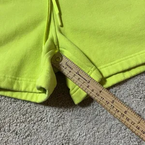 Lululemon Loungeful Shorts High-Rise 4"‎ Electric Lemon Fleece Athleisure Size 6 thumbnail 7