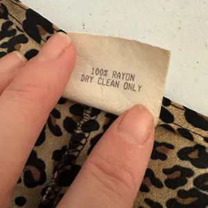 Vintage‎ Animal Print Maxi Dress Womens 10 Leopard Print Sleeveless Tie Back USA thumbnail 8