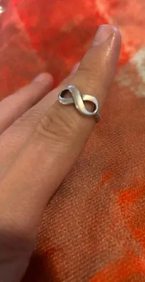 C61 size 5 ring 925 sterling silver thumbnail 1