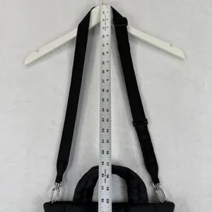 Lululemon Quilted Grid‎ Tote Bag Mini Black Puffer Crossbody Handbag LU9BETS thumbnail 4