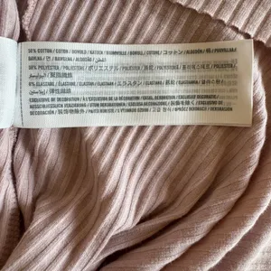 Abercrombie & Fitch Pink Ribbed Button Front Polo Top Size Medium thumbnail 5