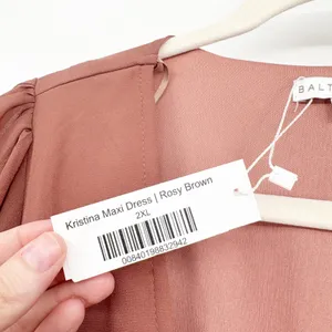 Baltic Born Womens Rosy Brown Kristina‎ Flutter Sleeve Bridesmaid Maxi Dress 2XL thumbnail 7