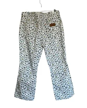 NWT Wrangler Life's Lemons High Rise Kick Flare Wrocks 672 Jeans thumbnail 10