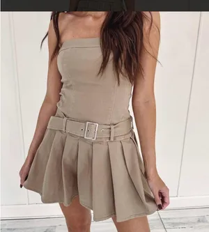 Indie Collection Dress Brown Size M thumbnail 3