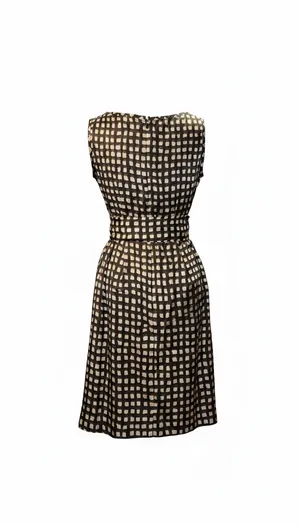 Banana Republic Sleeveless Pleated Fit and Flare Dress thumbnail 3