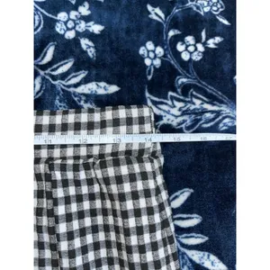 Blashe 2pc Skirt & Crop Tank Set Black & White Gingham Pattern thumbnail 6
