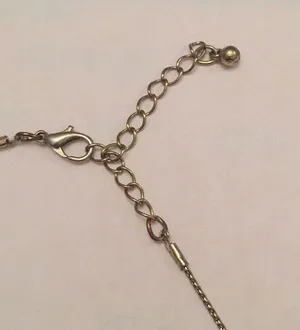 Pink stone statement necklace thumbnail 5