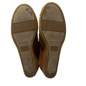 TOMS Desert Wedge Lace-Up‎ Ankle Booties Womens Size 10 Brown Hidden Wedge thumbnail 8