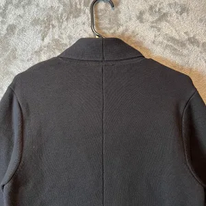 Summersalt The Ribbed Sweater Blazer Women's Size Medium Black‎ Organic Cotton thumbnail 6