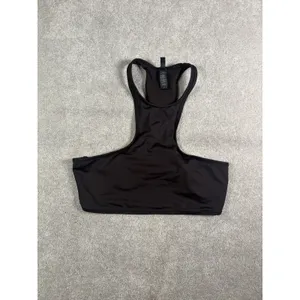 Skims Onyx High Neck Racer Back Swim Top large nwot thumbnail 2