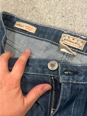Justin Timberlakes William Rast Women's Blue Denim Jeans thumbnail 3
