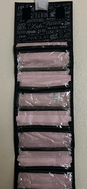 Mary Kay Black and Pink Cosmetic Bag thumbnail 1