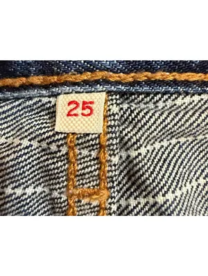 Riley Vintage x Nuuly Levi's Premium Denim Mini Skirt Size 25 thumbnail 3