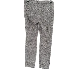 Mango Black and Brown Patterned Straight Leg Pants thumbnail 11