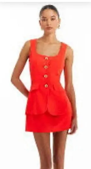 Amanda Uprichard Kya Romper Sz small BRAND NEW WITH TAGS! thumbnail 2