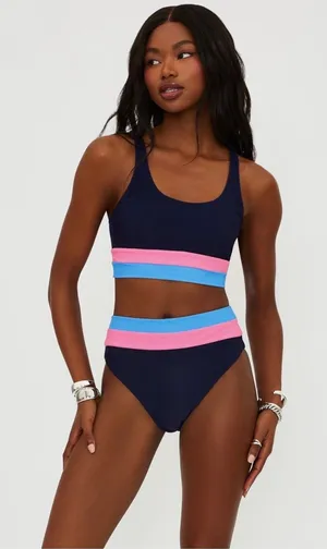 Beach Riot Mackenzie Bikini Top, Size large, $98 thumbnail 1