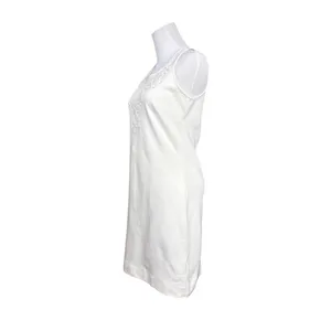 Lilly Pulitzer Foster‎ Pique Textured Cotton Shift Dress SMALL White Embroidered thumbnail 2