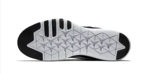 NWT 🖤🤍 Nike WIDE Womens Flex Trainer Black and Silver Sneakers, Size 8.5 WIDE thumbnail 6