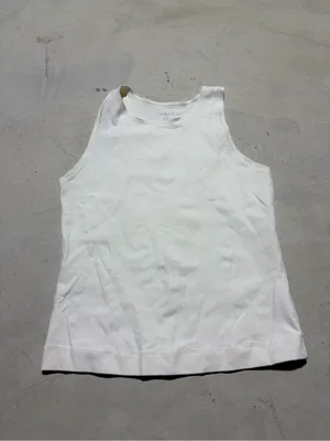 Calia White Tank Top athletic workout small thumbnail 2