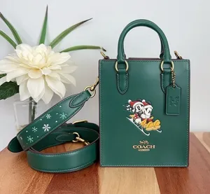 NWT Disney X Coach North South Mini Tote With Sled Motif‎ thumbnail 1
