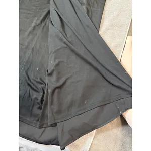 Lulus‎ Size Small Lush Love Black Satin Asymmetrical Off-the-Shoulder Dress thumbnail 8