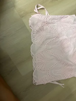 Seashell eyelit blouse  thumbnail 5