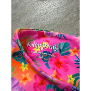 Kulani Kinis Summer Glow Bikini Set Invisible Underwire Crop Lettuce Frill Thong thumbnail 4