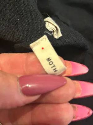 Moth by black sweater/sweatshirt, M thumbnail 5