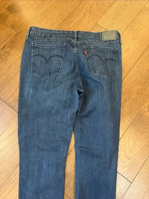 Levi’s 711 Skinny Mid Rise Jeans | Dark Wash Blue | Size 32 - C73-022 thumbnail 6