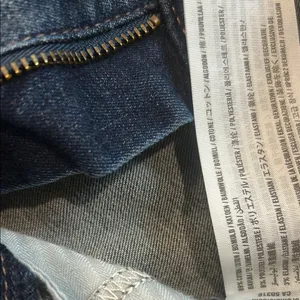 Abercrombie & Fitch Straight Mid Rise Blue Denim Jean Size 25 thumbnail 7