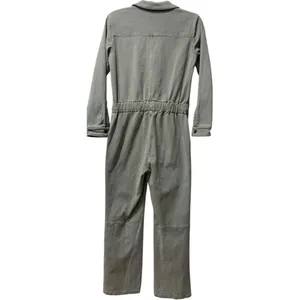 Faherty Overland Twill Utility Jumpsuit Olive‎ Green Straight Leg Size XS $289 thumbnail 5